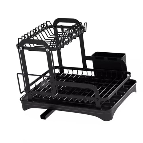 Mode 2 Ebenen Dishhalter Designs Für Platzsparende Auslastungen In Küchenzubehör Beinhalten Tropfen Display Tablett von Fahoujs