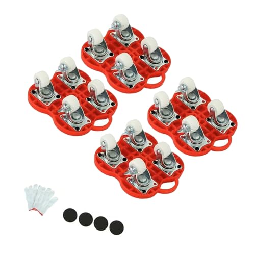 Möbel Umzugsrollen Set Entfernung Hebewerkzeug Set Wheel Mover Heavy Stoff Geräte Brems Ausgestattetes Werkzeug Für Möbel von Fahoujs