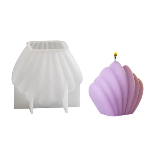 Muschelschmuck Silikonform Für Duftputz Und Kerzenbasteln Bieten Einfache Freisetzung Und Feine Flexibler Silikonform von Fahoujs