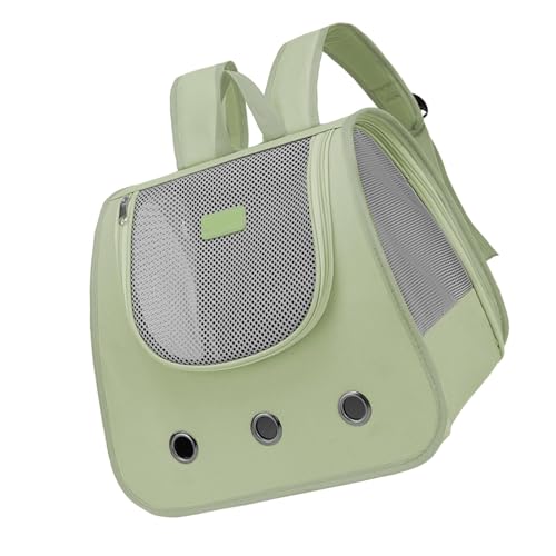 Outdoor Katzen Mit Atmungsaktivem Geräumigen Beutel Haustier Rucksack Bequeme Schulter Für Kleine Tiere OxfordFabric Haustierträger Rucksack von Fahoujs