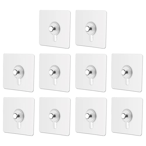 Packung Mit 10 Klebstoff Wandhaken Praktischer Schaden Freisetzungs Bildung Für Badezimmer Küche Home Decors Temperaturbeständige Wand Packung Mit 10 Klebstoff Wandhaken Praktischer Schaden Freisetzungs Bildung Für Badezimmer Küche Home Decors Temperaturbeständige Wand von Fahoujs