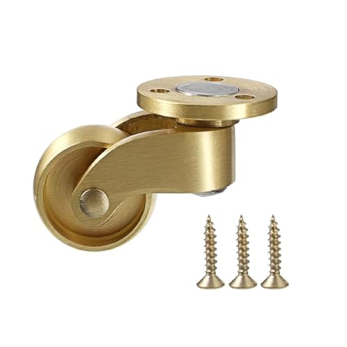 Packung Mit 2 Robusten Messing Schwimmstücken Tragbare 360 Grad Rotierende Möbelrad Für Stühle Schränke Trunks Box Schwerlager Tragstuhl Stuhl Casters Casters Packung Mit 2 Robusten Messing Schwimmstücken Tragbare 360 Grad Rotierende Möbelrad Für Stühle Schränke Trunks Box Schwerlager Tragstuhl Stuhl Casters Casters von Fahoujs