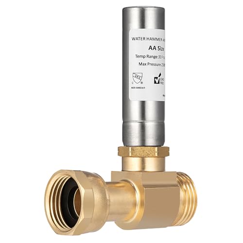 Praktischer Robuster Messing Wasser Hammer Arrestor Mit Tragbarem Zubehör Für Wäscheanwendungen Haushaltsnutzung Home Plumbing Accessoire Praktischer Robuster Messing Wasser Hammer Arrestor Mit Tragbarem Zubehör Für Wäscheanwendungen Haushaltsnutzung Home Plumbing Accessoire von Fahoujs