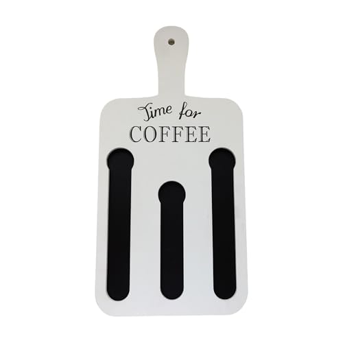 Rechteckige Kaffeeschoten Rack Mit Espresso Speicherorganisator Platz Sparende Wandmontage Für Und Arbeitsbereiche von Fahoujs