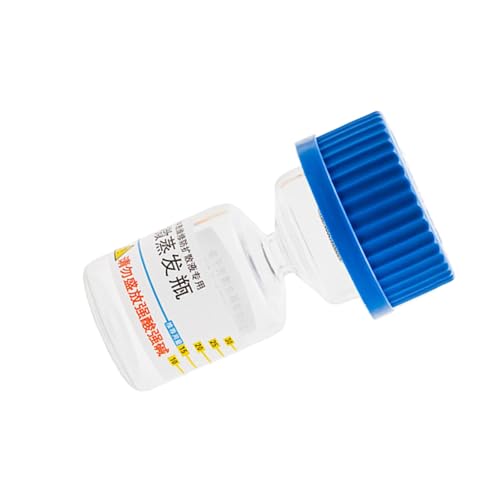Robustes Glas 7066 Tiny Verdunstungsflaschenforschungsinstrument Perfekt Für Die Genaue Flüssigkeitskontrolle In Wissenschaftlichen Experimenten Chemikalien Engineering Accessoire von Fahoujs