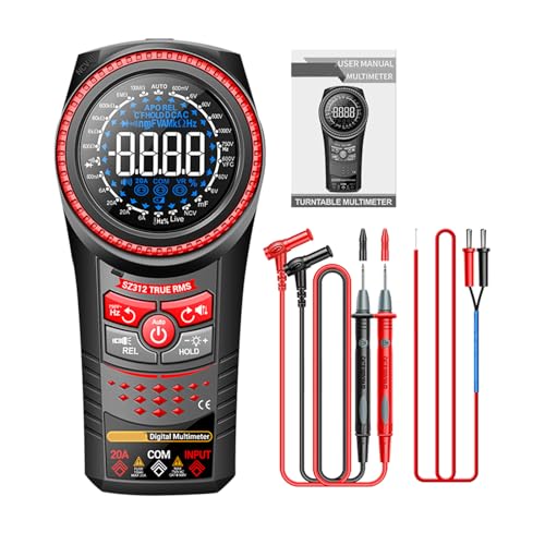 SZ312 Multimeter Dioden Temperaturwiderstandstester Mit Rückstrichdaten Halten Sie Tragbare Multimeter Mit Hintergrundbeleuchtung. von Fahoujs