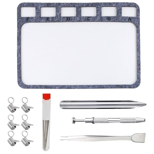 Schmuckhandwerk Perlenbretter 11 Teile Aus Robustem Filzrechteck Perlenmatten Mit Alphabetischer Skala Home Accessoire Professional Perlenpolster Schmuckhandwerk Perlenbretter 11 Teile Aus Robustem Filzrechteck Perlenmatten Mit Alphabetischer Skala Home Accessoire Professional Perlenpolster von Fahoujs