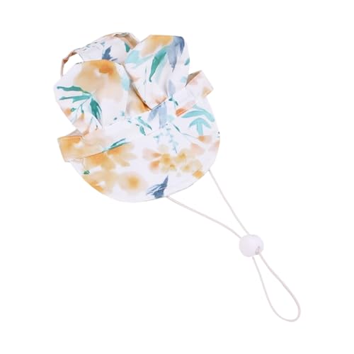 Schöner Haustiersonne Für Kätzchen Und Hunde Sonnenschild Einstellung Stoff Outdoor Accessoire Mit Belüfteten Ohrwaschbares Sonnenschutzhut Für Haustier von Fahoujs