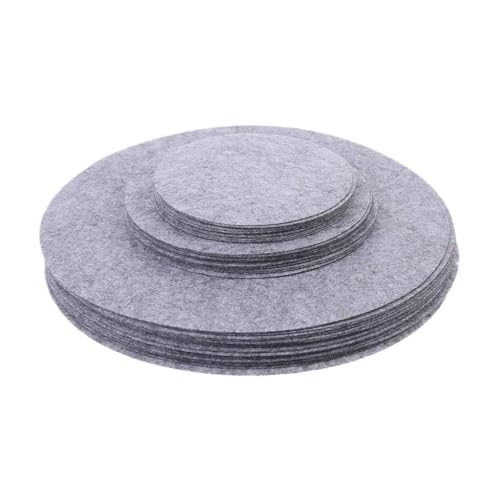 Set Von 48 Soft Filzplatten Teilern 3 Größen Pfannenabscheider Kochgeschirr Backware Kochgeschirr Kochgeschirr von Fahoujs