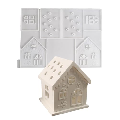 Silikon Weihnachtshütte Formen Handgefertigte Ornament Formen Handherstellung Häuser Basteln Formen Silikontextur Silikon Weihnachtshütte Formen Handgefertigte Ornament Formen Handherstellung Häuser Basteln Formen Silikontextur von Fahoujs