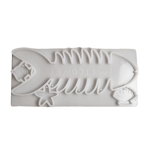 Silikonform Set Für Kerzen Die Fischknochenform Mit Fensterstabilseife Und Epoxidharzformen Für Handwerkfenster Silikonform Machen von Fahoujs
