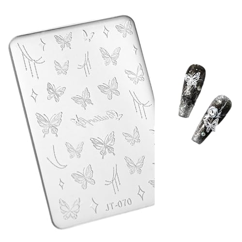 Silikonnägel Briefmarkenform Kristall Epoxidschnitzform Elegante Nägel Verzierungen Formen Silikonschmuck Herstellung Werkzeuge von Fahoujs
