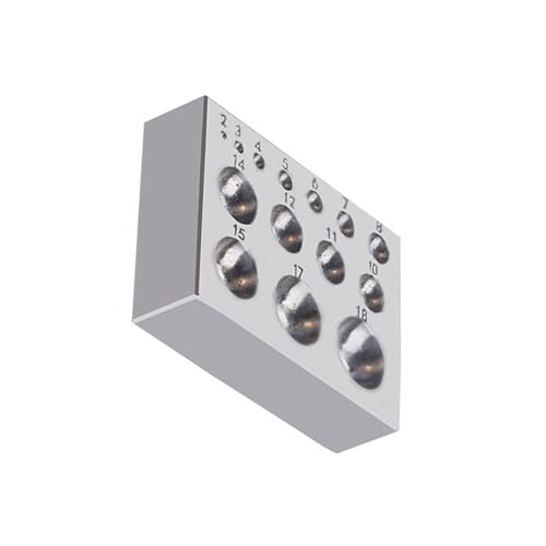 Stahlhandwerksblock Schmuck Block Stahl Stahl Dapping Block Crafting Dapping Tool Schmuck Polierwerkzeug Stahlstahl Textur Stahlhandwerksblock Schmuck Block Stahl Stahl Dapping Block Crafting Dapping Tool Schmuck Polierwerkzeug Stahlstahl Textur von Fahoujs
