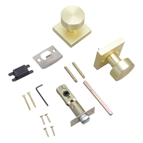 Stally Zines Alloy Goldtürknöpfe Mit Satins Messing Finish Easy Installion Designs Für Flur Und Schranktürverkehrknöpfe Stally Zines Alloy Goldtürknöpfe Mit Satins Messing Finish Easy Installion Designs Für Flur Und Schranktürverkehrknöpfe von Fahoujs
