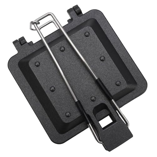 Tragbarer Faltungsvoller Sandwichhersteller Nicht Stand Doppelseitiger Brot Maker Aluminiumlegierungstruktur Für Camping Und Heimgebrauch von Fahoujs