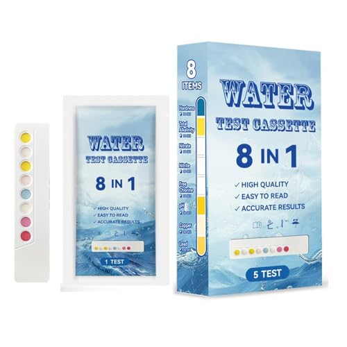 Umfassende Wasserprüfungsstreifen Mit Einfach Zu Lesen Geeignet Für Chlorbewertung Home Pool & Lab von Fahoujs