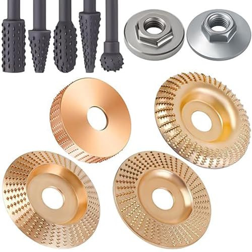 Upgrades Stahl Holzschnitzrad Set Holzbearbeitungsbefestigungswerkzeug Umfassende Holzschnitzscheibe Set Für Enthusiasten Einfach Installation Mühle Set Upgrades Stahl Holzschnitzrad Set Holzbearbeitungsbefestigungswerkzeug Umfassende Holzschnitzscheibe Set Für Enthusiasten Einfach Installation Mühle Set von Fahoujs