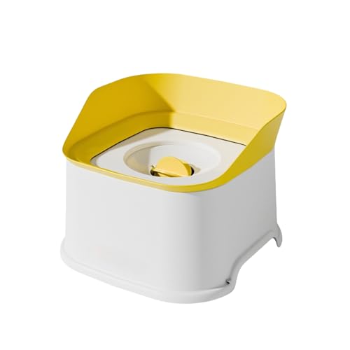 Fahoujs Verschüttungsresistente Haustier Wasserschüssel Spill Proof Weit Tropfproof Große Kapazität 1L/2 L Einfach Zu Reinigen In Innen Und Außenstierhütte Water Bowl von Fahoujs