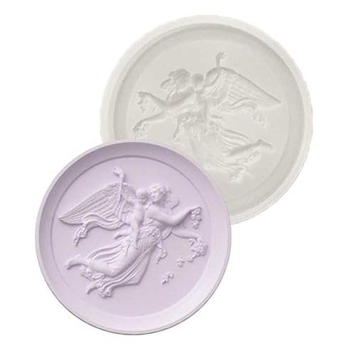 Vielseitiger Silikon Cameo Tablettform Relief Tablett Silikonform Epoxidharzschale Ornament Crafting Home von Fahoujs