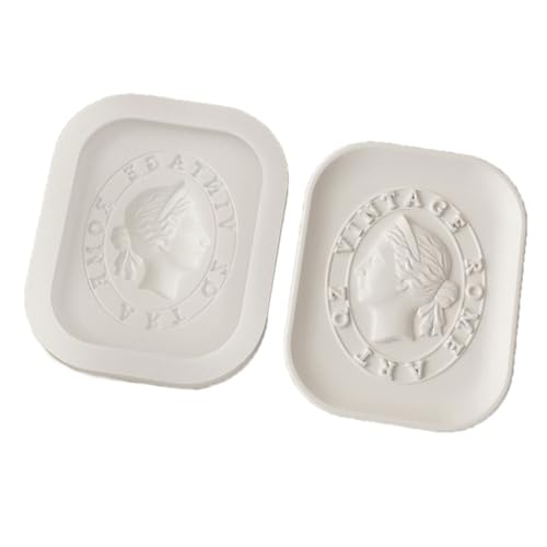 Vielseitiger Silikon Cameo Tablettform Relief Tablett Silikonform Epoxidharzschale Ornament Crafting Home von Fahoujs
