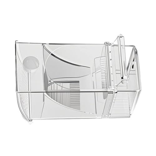 Vogelkäfig Feeder Mit Anti Streuöffnungsöffnung Und Abnehmbarem Tablett Lebensmittelspender Für Papageien Pet Supplies Accessoires Automatischer Vogelfutterhäusch von Fahoujs