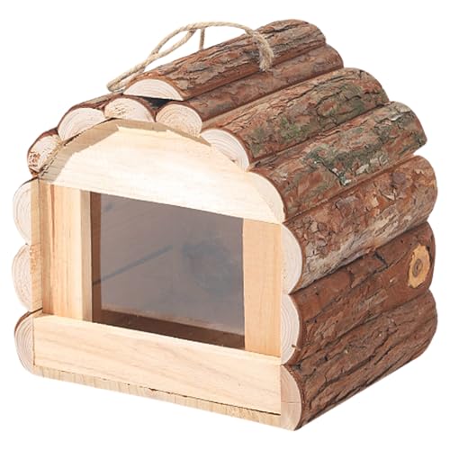 Vogelzuchtnest Für Wildes Natürliches Holz Nisthaus Freien Für Finken Wrens House Bird Shelter Vogelzuchtnest Für Wildes Natürliches Holz Nisthaus Freien Für Finken Wrens House Bird Shelter von Fahoujs