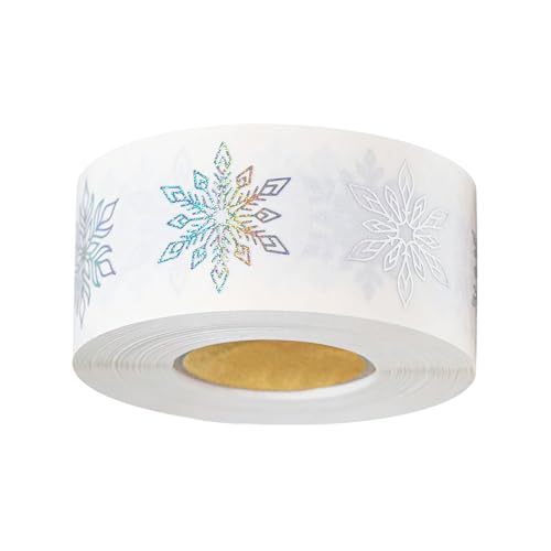 Weihnachtslabel Clear Scrapbooking Sticker Geschenk Schneeflocken Für Kartenbox Handwerk Dekoration Clear Scrapbooking Snowflake Für Kartenbox von Fahoujs