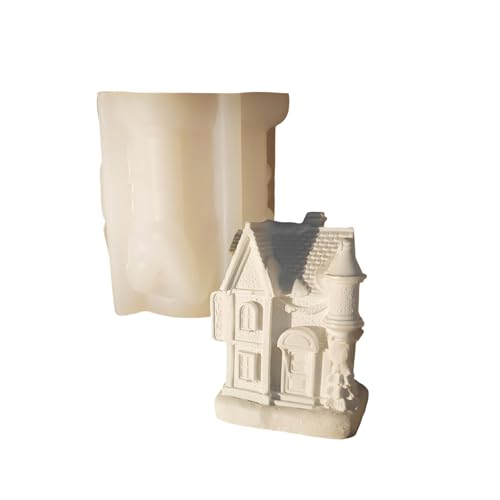 Zarte Schlösser Silikonform Für Gipskunst Robust Und Flexibel Perfekt Für Handwerksliebhaber Und Home Decoration Silicon Crafting Formen von Fahoujs