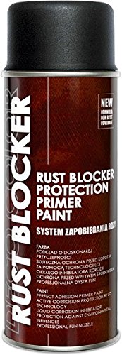 Fahrzeugteile Hoffmann 1 Stück 400 ml Rust Blocker 4in1 Metallschutzlack Rost Stop Lack schwarz matt RAL 9005 18800 von Fahrzeugteile Hoffmann