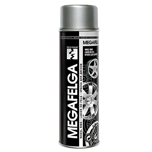 Fahrzeugteile Hoffmann 1 Stück 500ml Felgenlack Felgen Farbe silber 22541 von Deco Color