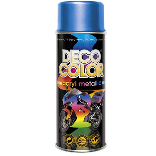 Fahrzeugteile Hoffmann DC Lackspray Metallic 400ml freie Farbeauswahl (Lackspray Blau mit Metallic-Effekt) von Fahrzeugteile Hoffmann