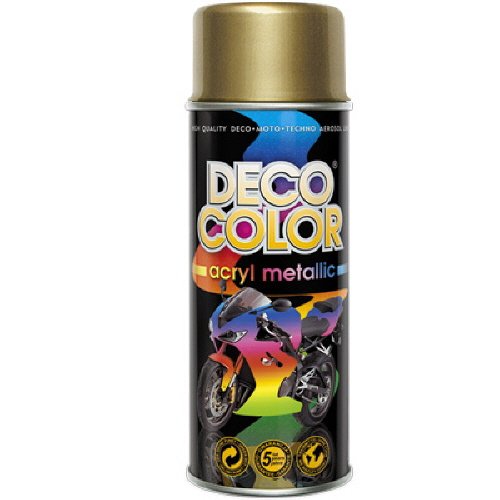 Fahrzeugteile Hoffmann DC Lackspray Metallic 400ml freie Farbeauswahl (Lackspray Gold mit Metallic-Effekt) von Fahrzeugteile Hoffmann