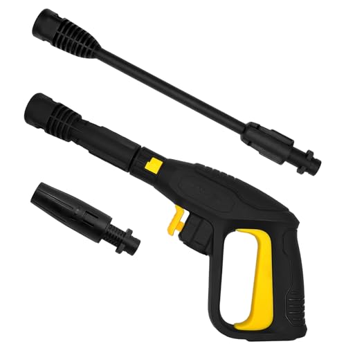 Fai Top Pistole Lanze Kit,Pistole Schnellanschluss mit Verstellbar Sprühlanze Düse,Ersatzpistole mit Lanze für Karcher K2 - K7 Schlauch-Schnellkupplungssystem von Fai Top