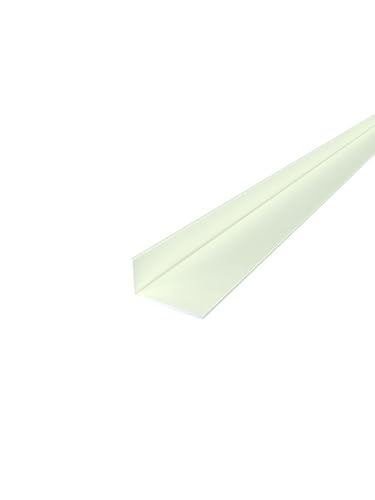 FaiX3.it - Aluminium Winkel 20x10x1 mm (lackiert RAL 1013 "perlweiß" matt, Länge 1250mm) von FaiX3.it
