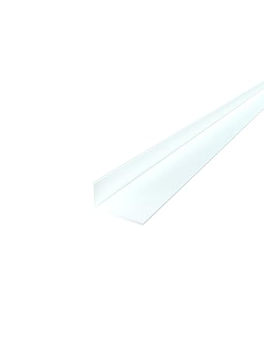 FaiX3.it - Aluminium Winkel 20x10x1 mm (lackiert RAL 9010 "reinweiß" matt, Länge 2000mm) von FaiX3.it
