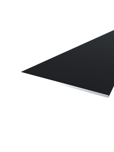 FaiX3.it - Flachprofil aus Aluminium 80x2 mm (lackiert RAL 9005 "tiefschwarz" matt, Länge 1750mm) von FaiX3.it