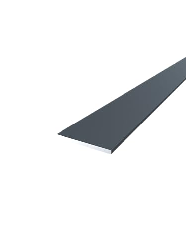 Flachprofil aus Aluminium 30x2mm (lackiert RAL 7016 "anthrazitgrau" matt, Länge 1500mm) von FaiX3.it