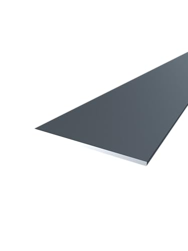Flachprofil aus Aluminium 60x2 mm (lackiert RAL 7016 "anthrazitgrau" matt, Länge 1500mm) von FaiX3.it