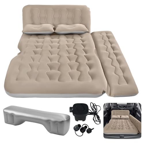 Failenfeivp SUV Luftmatratze Campingbett - Auto Matratze Rücksitz Tragbar Faltbar Auto Luftbett SUV Isomatte Auto Bett Matratze für Limousine SUV LKW von Failenfeivp
