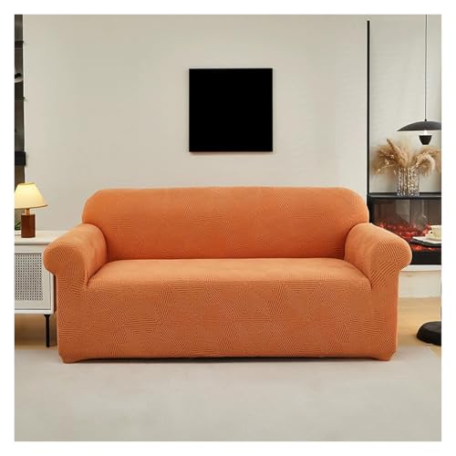 Failjierue 1-teiliger Sofabezug aus Samt Stretch luxuriöser Schonbezug weicher Möbelschutz für Sofas Couchbezug(Style 1,2-Seater (145-185cm)) von Failjierue