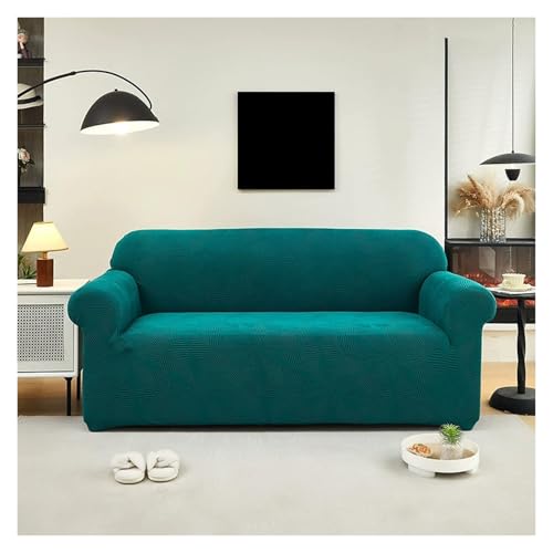 Failjierue 1-teiliger Sofabezug aus Samt Stretch luxuriöser Schonbezug weicher Möbelschutz für Sofas Couchbezug(Style 2,3-Seater (190-230cm)) von Failjierue