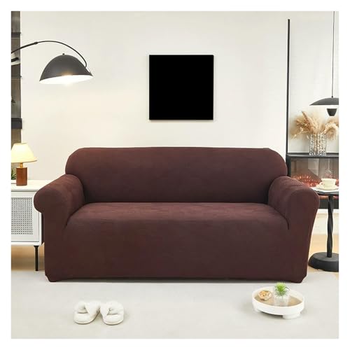 Failjierue 1-teiliger Sofabezug aus Samt Stretch luxuriöser Schonbezug weicher Möbelschutz für Sofas Couchbezug(Style 7,3-Seater (190-230cm)) von Failjierue