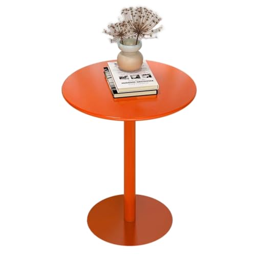 Failjierue Frühstücksbartisch mit Metallplatte – Esstisch in Kneipenhöhe for kleine Räume – Schreibtisch im Homeoffice oder Konferenzplatz auf dem Balkon – Moderner Bistrostil for Wohnzimmer(48x56cm) von Failjierue