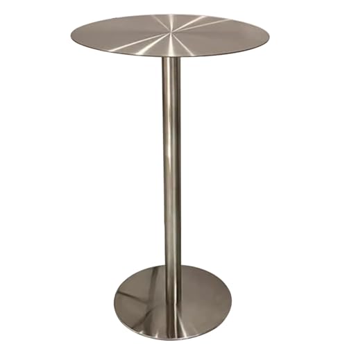Failjierue Runder, hoher Stehtisch – freistehendes Pub- und Esszimmermöbel – multifunktional als Frühstückstisch, Couchtisch oder Nachttisch neben dem Sofa for Zuhause und das Büro(40x74cm) von Failjierue