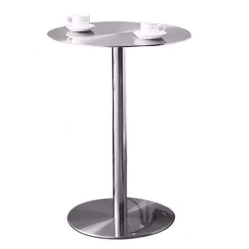 Failjierue Runder Mehrzwecktisch – Kaffeebarhöhe for Wohnzimmer, Küche, Frühstück oder Kneipe, platzsparender Sofa-Beistelltisch und Nachttisch-Akzent(40x74cm) von Failjierue
