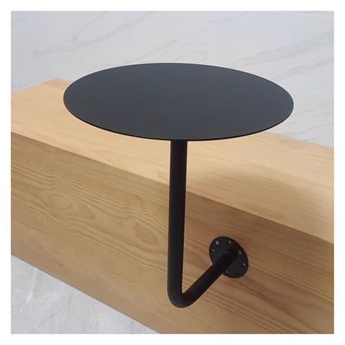 Failjierue Runder Stehtisch aus Metall – Bistro- und Kneipentisch for kleine Räume – Multifunktional als Akzent im Wohnzimmer, Couchtisch neben dem Bett oder kompakte Essfläche(50x45cm) von Failjierue