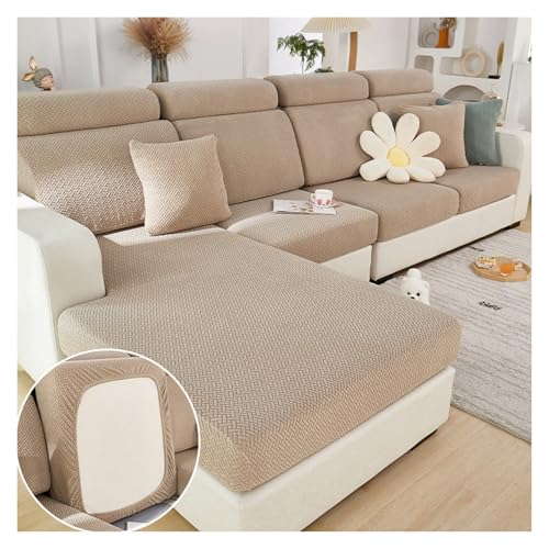 Failjierue Rutschfester Sofabezug Aus Samt, Haustierfreundlich, Universeller Möbelschutz Für Wohnzimmer, Schlafzimmer(Style 10,Backrest (L): 80-110cm x 30-55cm) von Failjierue