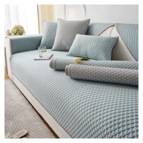 Failjierue Sommerkühlender Sofa-Sitzkissenbezug Aus Eisseide - 1-teiliger Ice Doug-Couchschutz, Atmungsaktiv(Style 5,70X150cm) von Failjierue