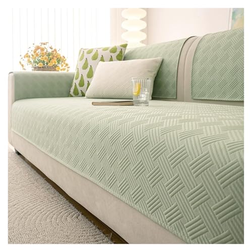 Failjierue Sommerlicher, Kühler Sofabezug Aus Eisseide – Atmungsaktiver Sofabezug Mit 3D-Struktur, Ice Doug-Sofakissenbezug Für Heißes Wetter(Style 4,110X160cm) von Failjierue