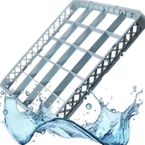 Kerafactum Aufsatz Erweiterungselement 50x50 cm aus BPA-Free Kunststoff Korb Element für Spülkorb 20 Felder, graublau Korbaufsatz für Gläser & Tassen, erweiterbar universell für Gastro Spülmaschine Kerafactum Aufsatz Erweiterungselement 50x50 cm aus BPA-Free Kunststoff Korb Element für Spülkorb 20 Felder, graublau Korbaufsatz für Gläser & Tassen, erweiterbar universell für Gastro Spülmaschine von Faimex